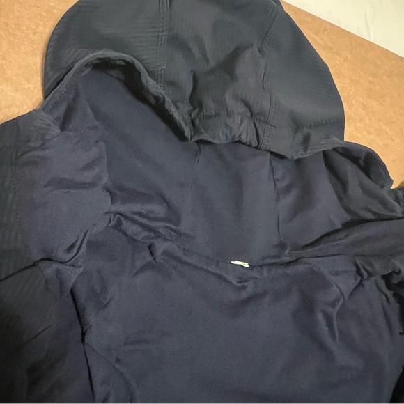 Lululemon Dance Studio full zip hooded jacket navy blue, pinstripe size 4 (S) - Picture 15 of 16